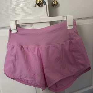 Women's Pink Athletic Shorts